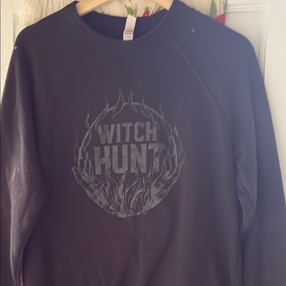 Bella Canvas Black Crew Neck Sweater